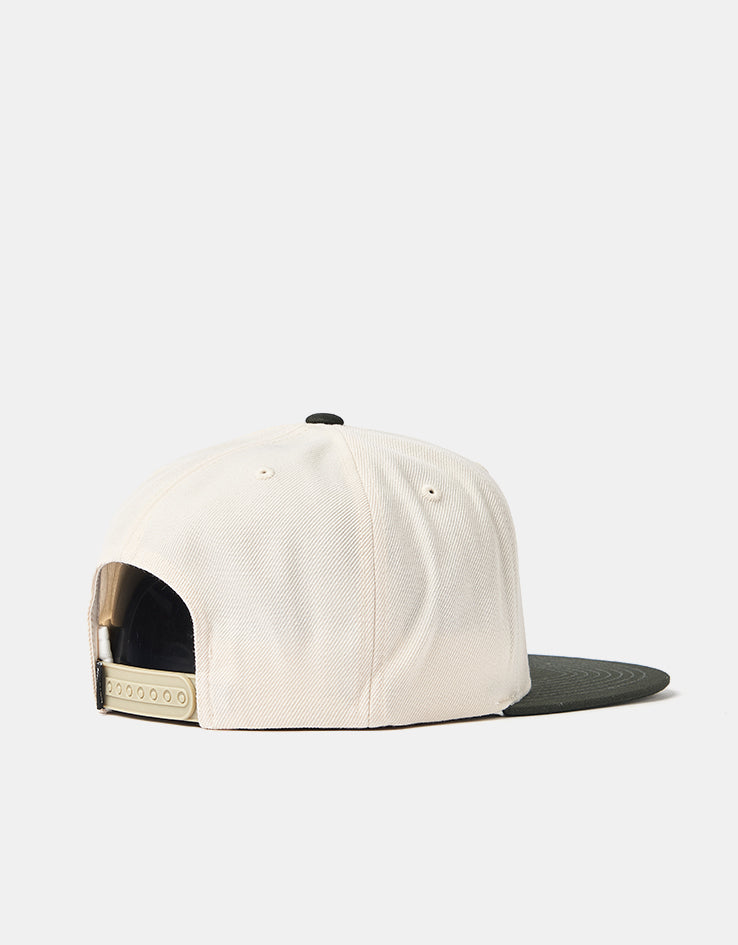 Brixton Oath III Snapback Cap - Wax Paper/Dark Olive