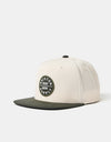 Brixton Oath III Snapback Cap - Wax Paper/Dark Olive