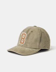Brixton Big B Cap - Dark Olive Corduroy