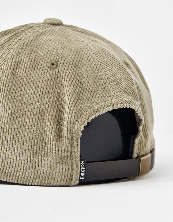 Brixton Big B Cap - Dark Olive Corduroy