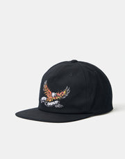 Brixton Blazing Snapback Cap - Black