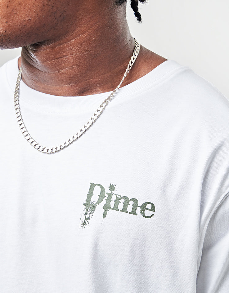 Dime MTL Challenged T-Shirt - White