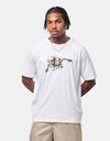 Dime MTL Crashed T-Shirt - White