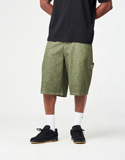 Dime MTL Classic Denim Shorts - Electric Green