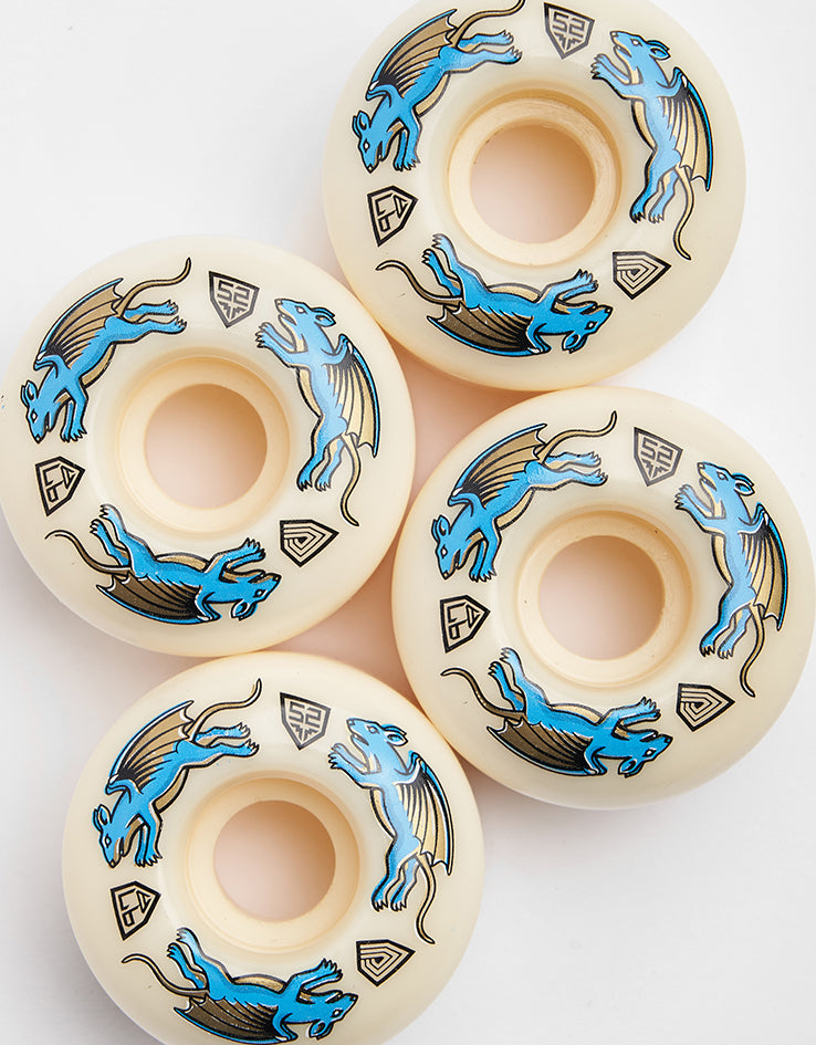 Powell Peralta Dragon Formula Nano Rats AV4 97a Skateboard Wheels - 52mm