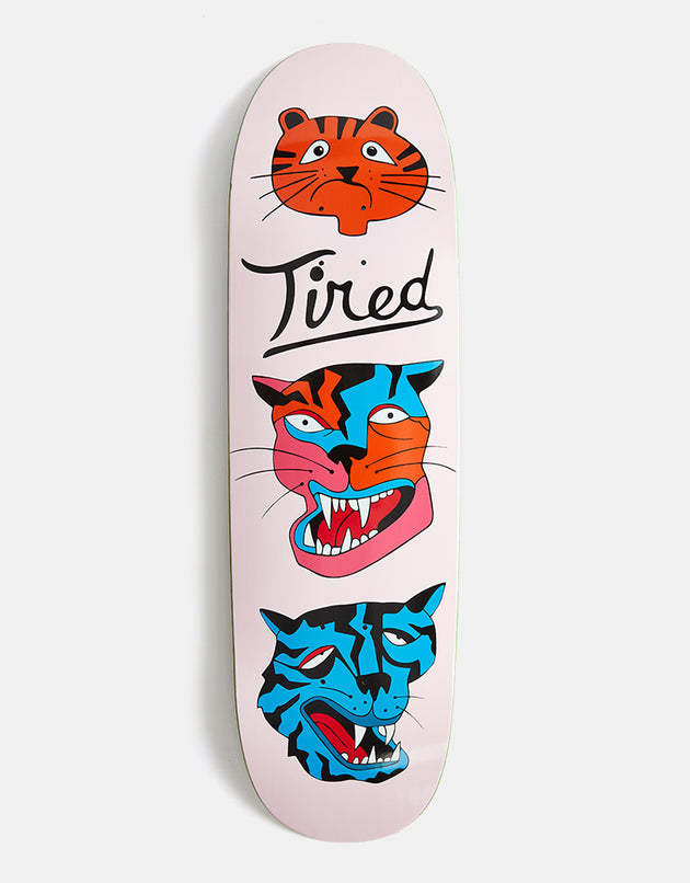 Tired The Rounders Chuck Skateboard Deck - 9.125"
