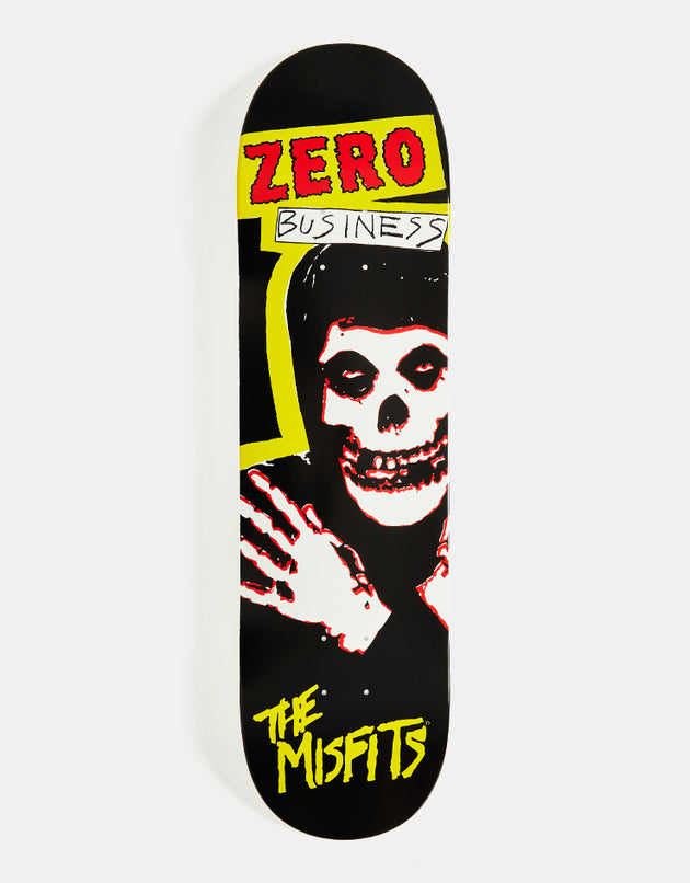 Zero x Misfits Horror Business GITD Skateboard Deck - 8.25"