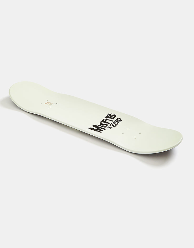 Zero x Misfits Fiend Skull GITD Skateboard Deck - 8.5"