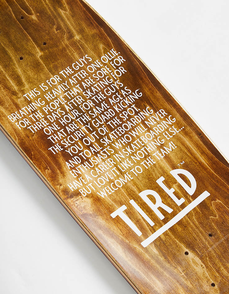 Tired Sad Faces Donny Skateboard Deck - 8.63"