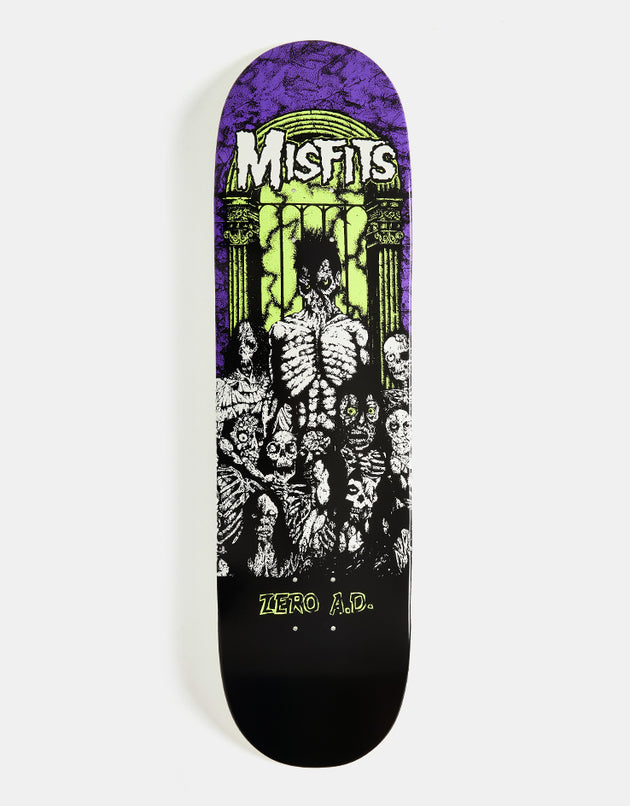 Zero x Misfits Earth A.D. GITD Skateboard Deck - 8.5"