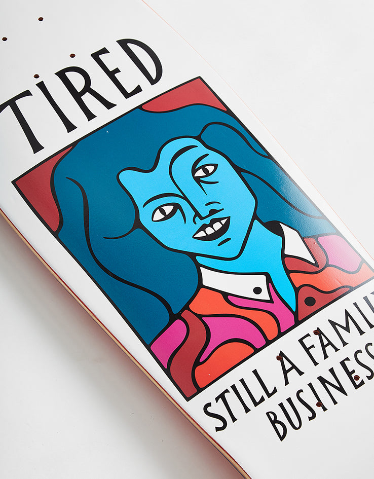 Tired Family Business 1989  Skateboard Deck - 10"