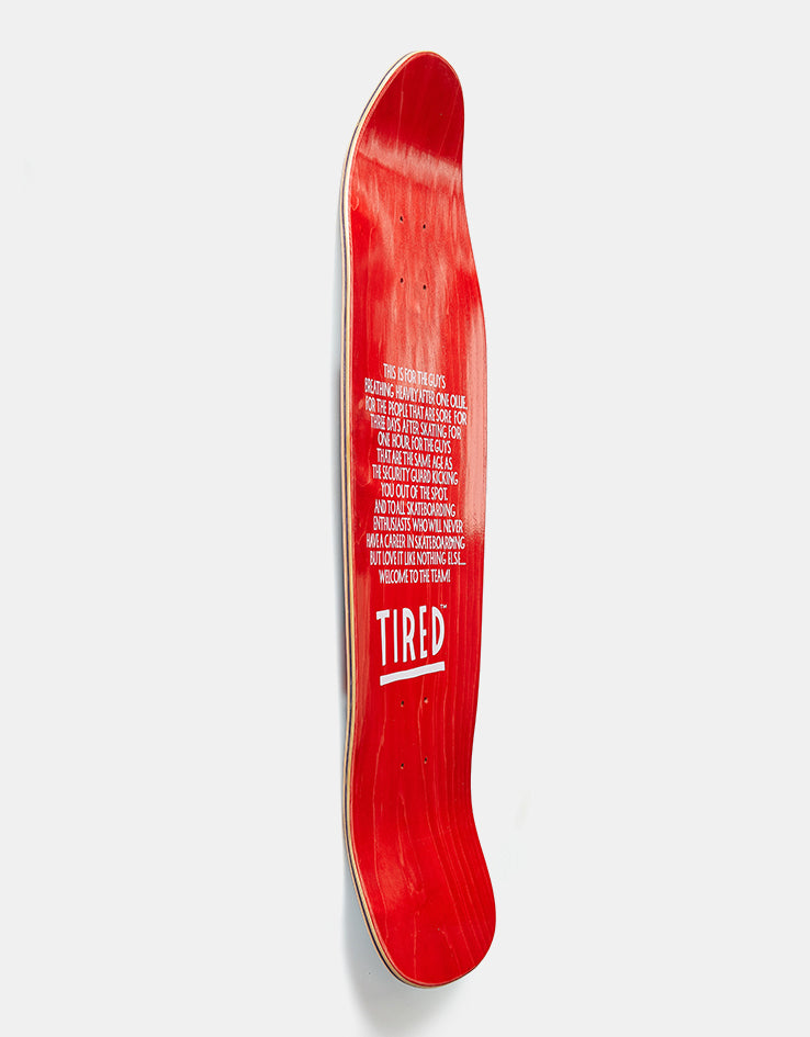 Tired Family Business 1989  Skateboard Deck - 10"