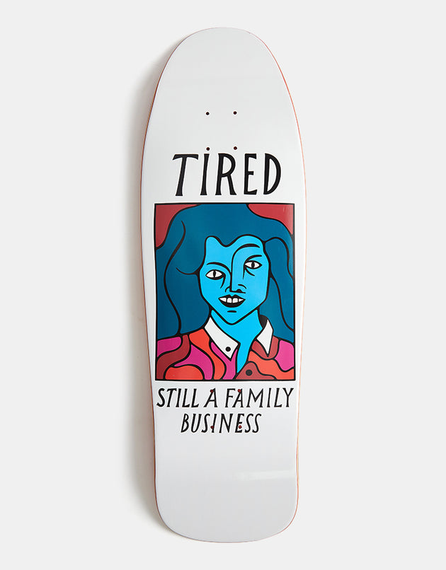 Tired Family Business 1989  Skateboard Deck - 10"