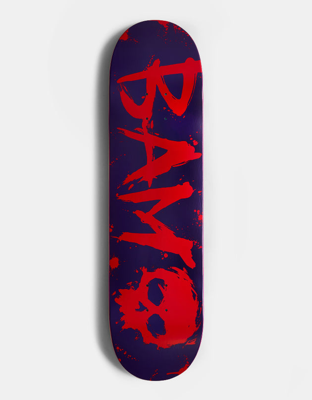 Zero Bam Purple Blood Skateboard Deck - 8.25"