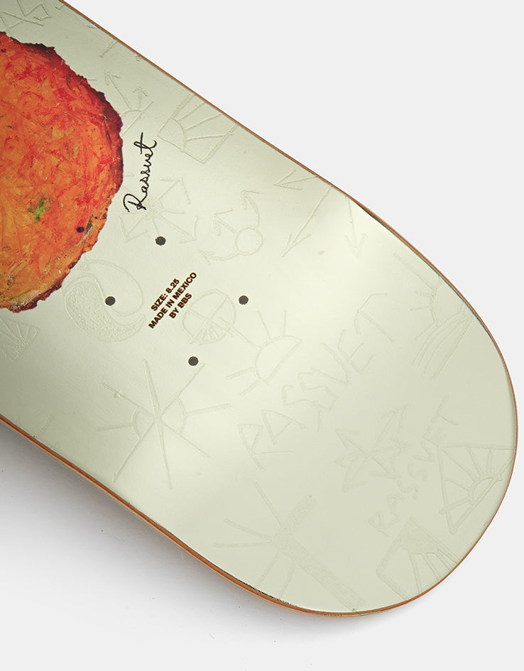 Rassvet Gillette Tangerine Skateboard Deck - 8.25"