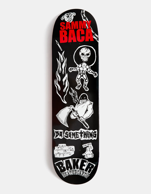 Baker Baca Divine Evil Skateboard Deck - 8.5”
