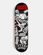 Baker Carozzi Divine Evil Skateboard Deck - 8.25”