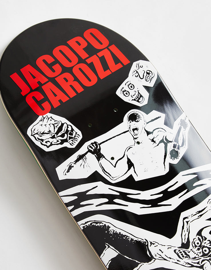 Baker Carozzi Divine Evil Skateboard Deck - 8.25”