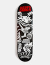 Baker Carozzi Divine Evil Skateboard Deck - 8.25”