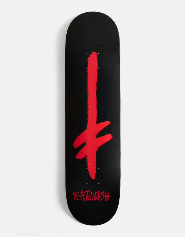 Deathwish Gang Logo Black Red Skateboard Deck