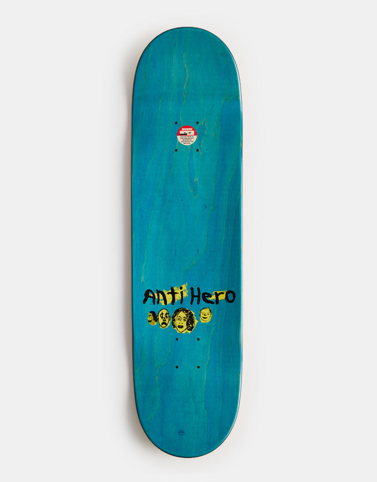 Anti Hero Grant Expressions Skateboard Deck - 8.5"