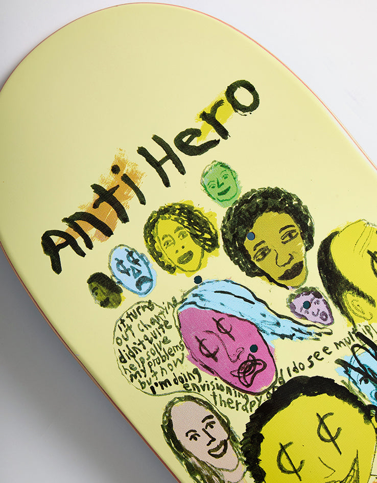 Anti Hero Grant Expressions Skateboard Deck - 8.5"