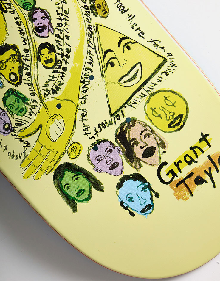 Anti Hero Grant Expressions Skateboard Deck - 8.5"