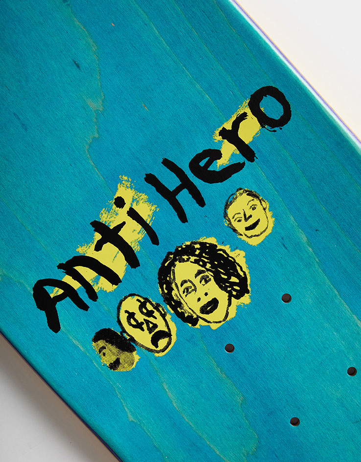 Anti Hero Grant Expressions Skateboard Deck - 8.5"