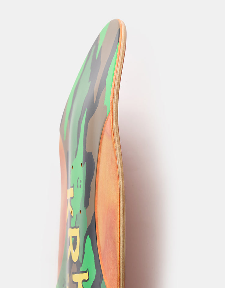 Krooked Kamo Diamond Quade Skateboard Deck - 10.75"