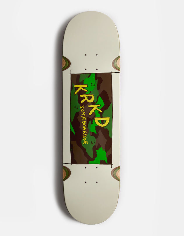 Krooked Kamo Wheel Wells Skateboard Deck -  8.5"