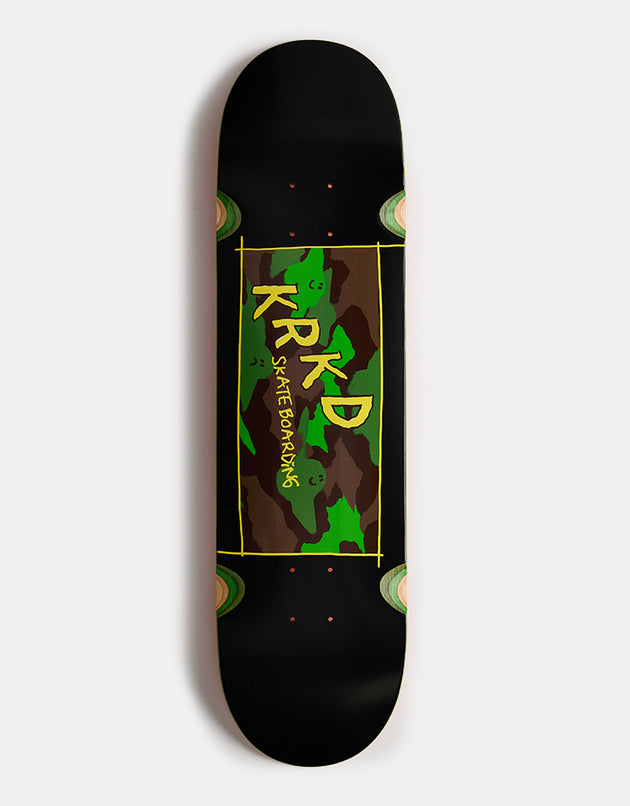 Krooked Kamo Wheel Wells Skateboard Deck - 8.25"