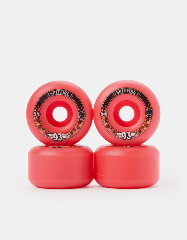 Spitfire Formula Four Radial 93d Pink Skateboard Wheels -54mm
