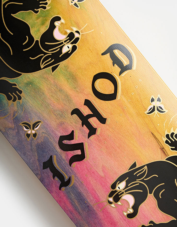 Real Ishod Cat Scratch DBX 'TWIN TAIL' 'SLICK' Skateboard Deck - 8.25"
