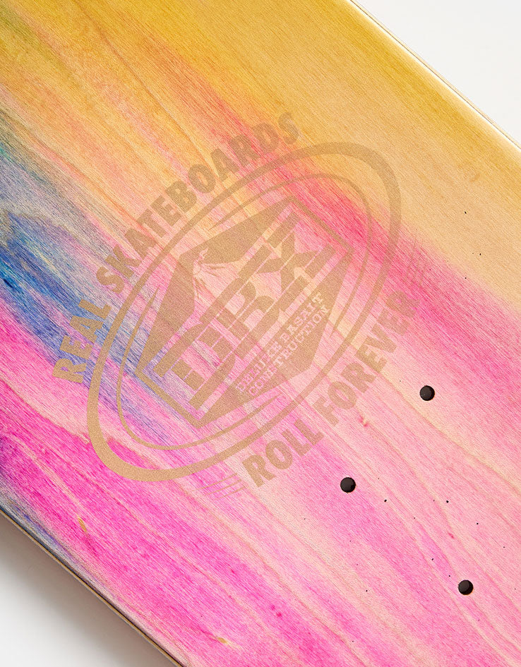 Real Ishod Cat Scratch DBX 'TWIN TAIL' 'SLICK' Skateboard Deck - 8.25"