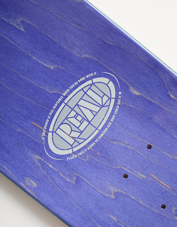 Real HUF Hydrant Holographic Cathedral Skateboard Deck - 8.06"