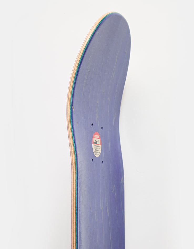 Real HUF Hydrant Holographic Cathedral Skateboard Deck - 8.06"