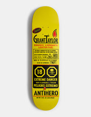 Anti Hero Taylor Fueled Up Skateboard Deck - 8.38"