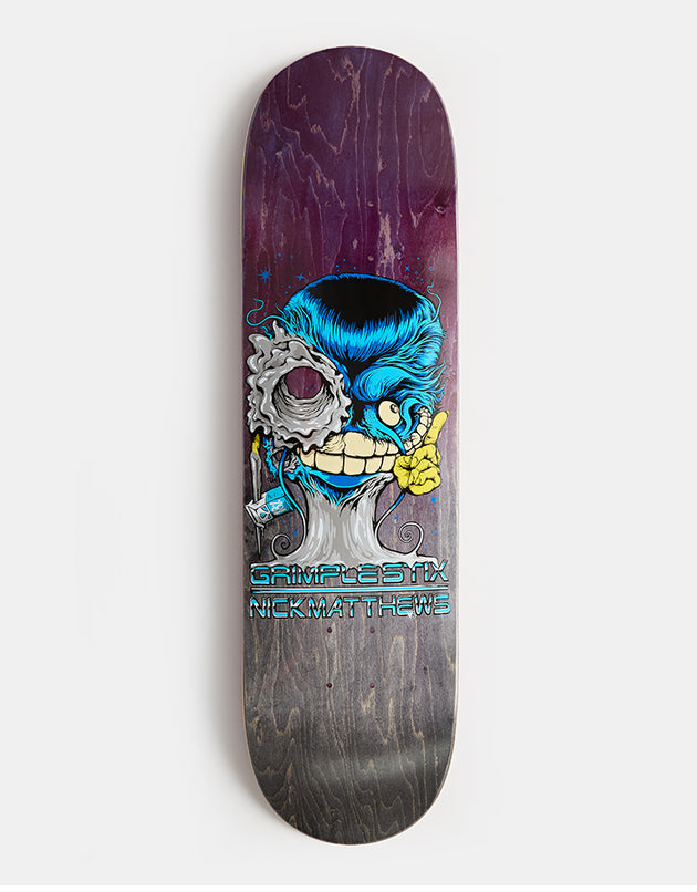 Anti Hero Matthews Grimplestix Grimplenator Skateboard Deck - 8.5"