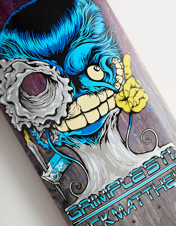 Anti Hero Matthews Grimplestix Grimplenator Skateboard Deck - 8.5"