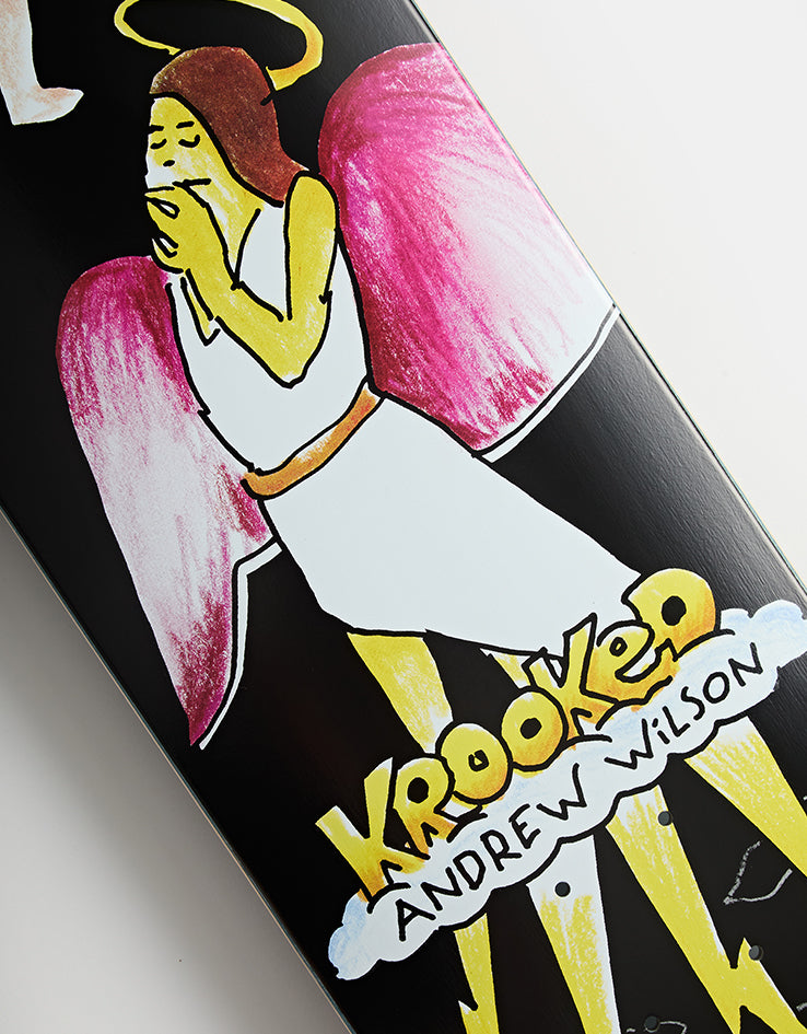Krooked Wilson Angel 'TRUE FIT' Skateboard Deck - 8.25"