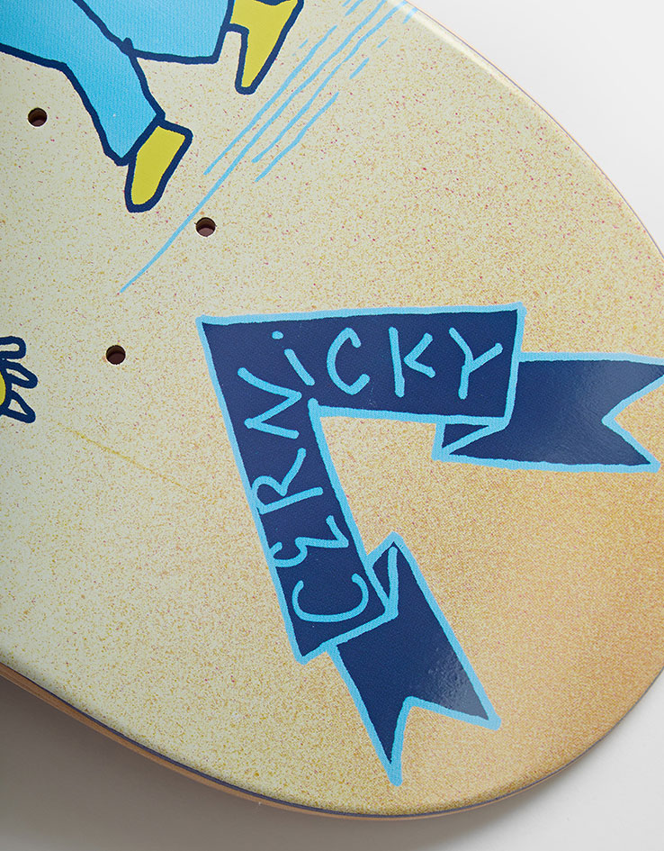 Krooked Cernicky Mad Turtle 'TRUE FIT' Skateboard Deck - 8.5"