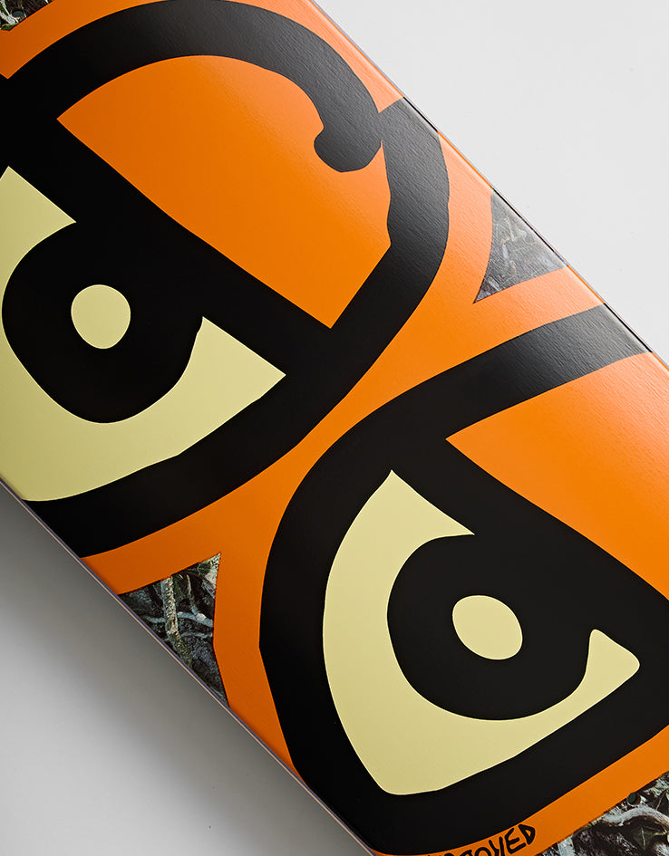 Krooked Eyes Camo Skateboard Deck - 8.25"