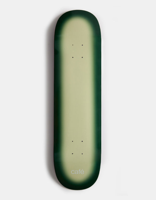 Skateboard Cafe Fade Green Skateboard Deck