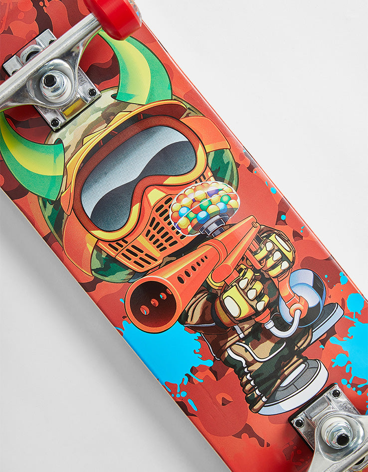 Speed Demons Paintballer Camo 'SOFT TOP' Complete Skateboard - 7.5"