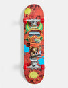 Speed Demons Paintballer Camo 'SOFT TOP' Complete Skateboard - 7.5"