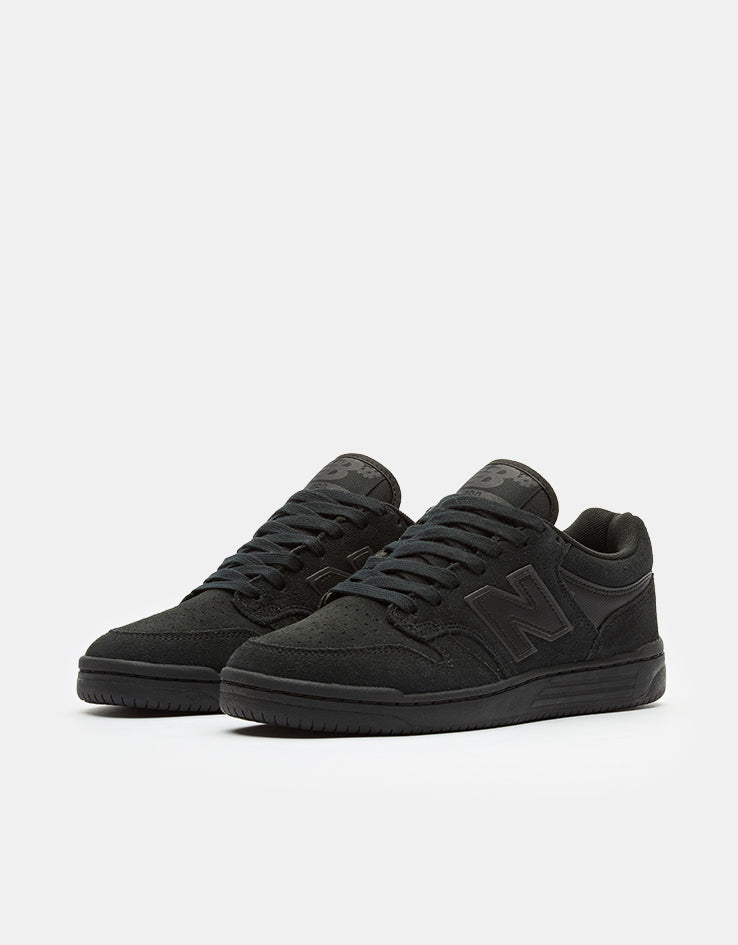 New Balance Numeric 480 WIDE FIT Skate Shoes - Black/Black