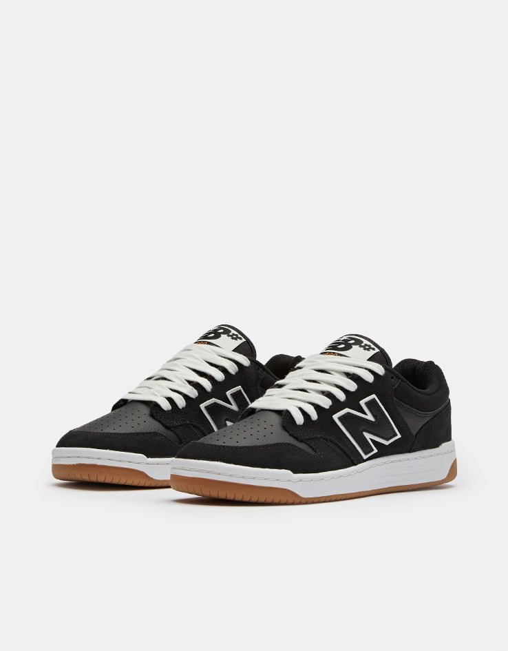 New Balance Numeric 480 WIDE FIT Skate Shoes - Black/White