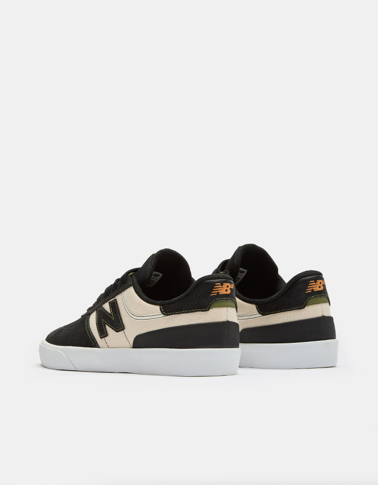 New Balance Numeric 272 WIDE FIT Skate Shoes - Black/Sea Salt