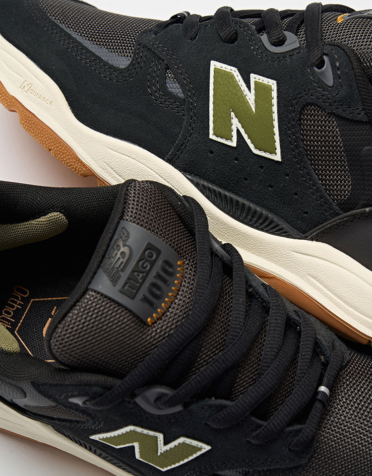 New Balance Numeric 1010 Tiago Lemos Skate Shoes - Black/Olive