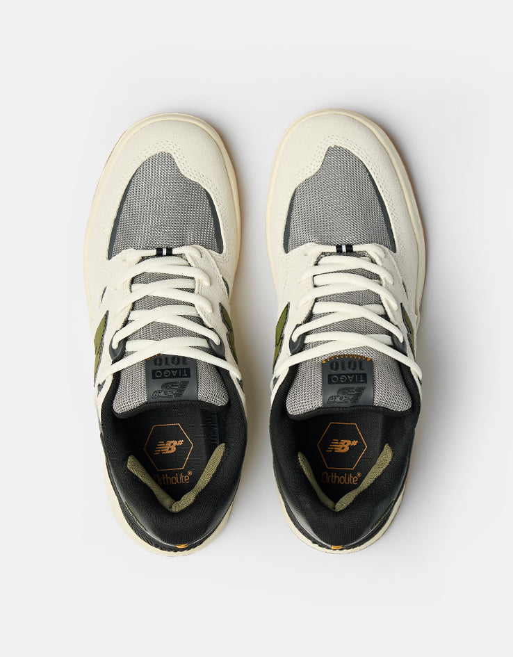 New Balance Numeric 1010 Tiago Lemos Skate Shoes - Sea Salt/Olive